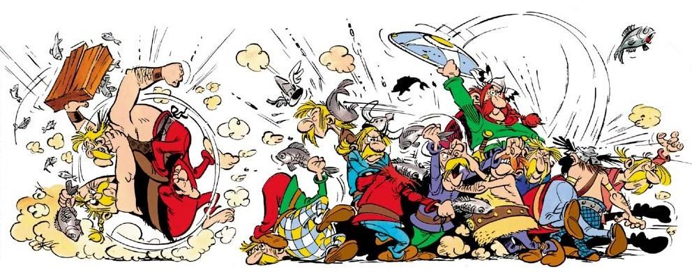 Asterix-huge-fight